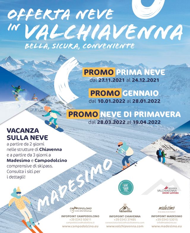 volantino offerta neve